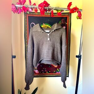 Green sweater